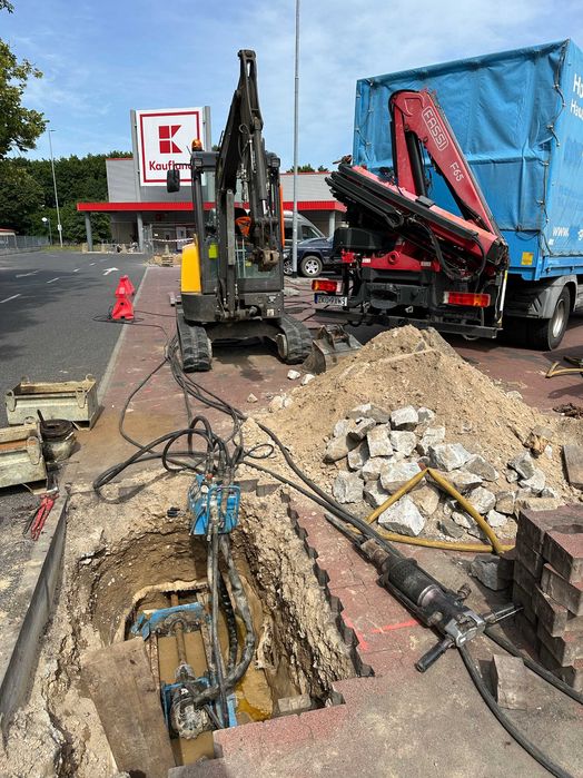 Sieci oraz przyłącza Wodno-Kanalizacyjne, przewierty sterowane