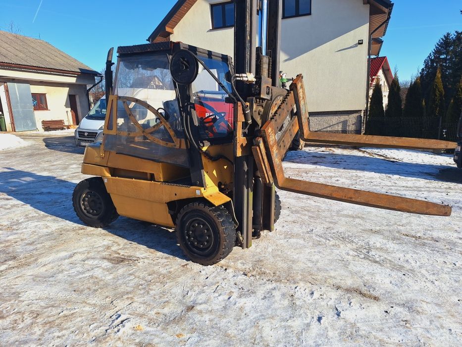 Wozek widłowy Linde H40 DW Obrotnica stan bdb