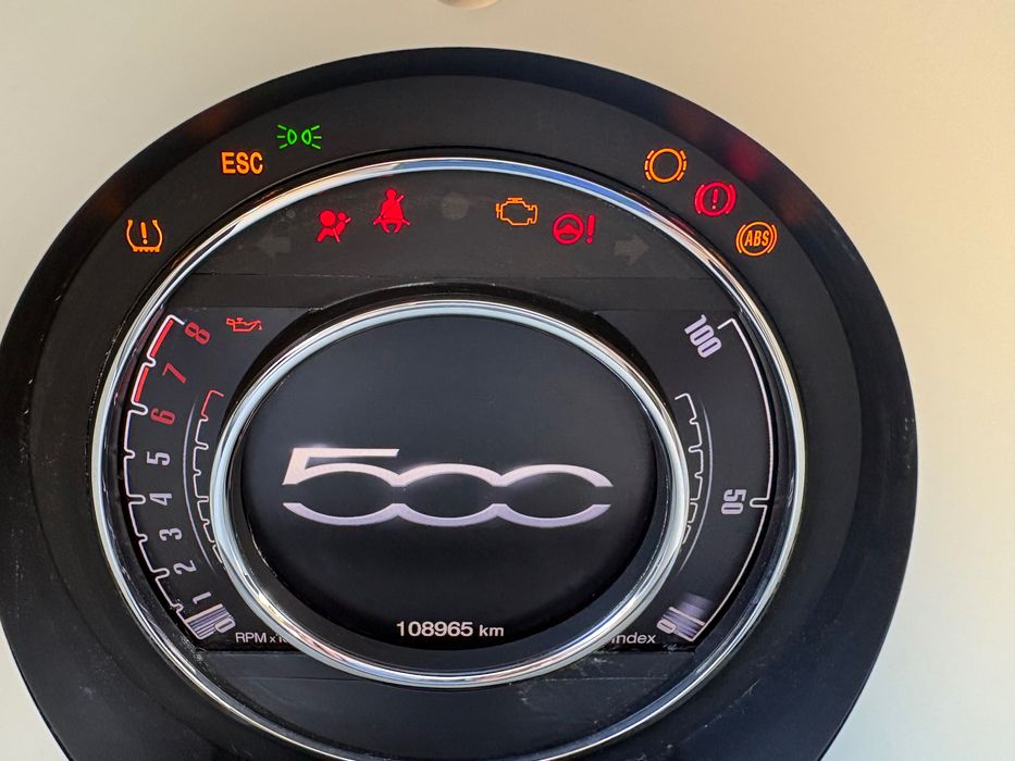 Fiat 500C 1.2 Anniversario — Nov 2017 — 109 500 km