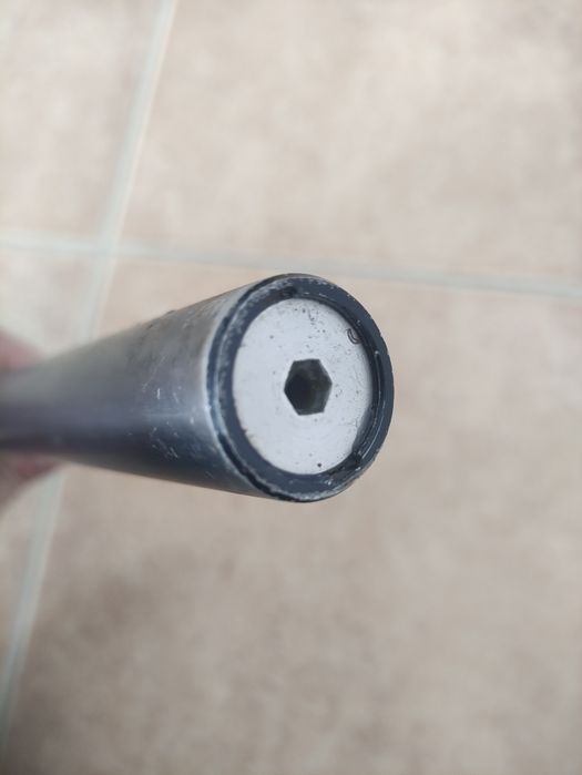 Espigão para bicicleta com amortecedor