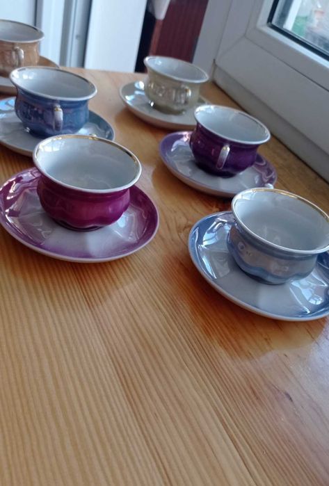 Чайний сервіс кольоровий