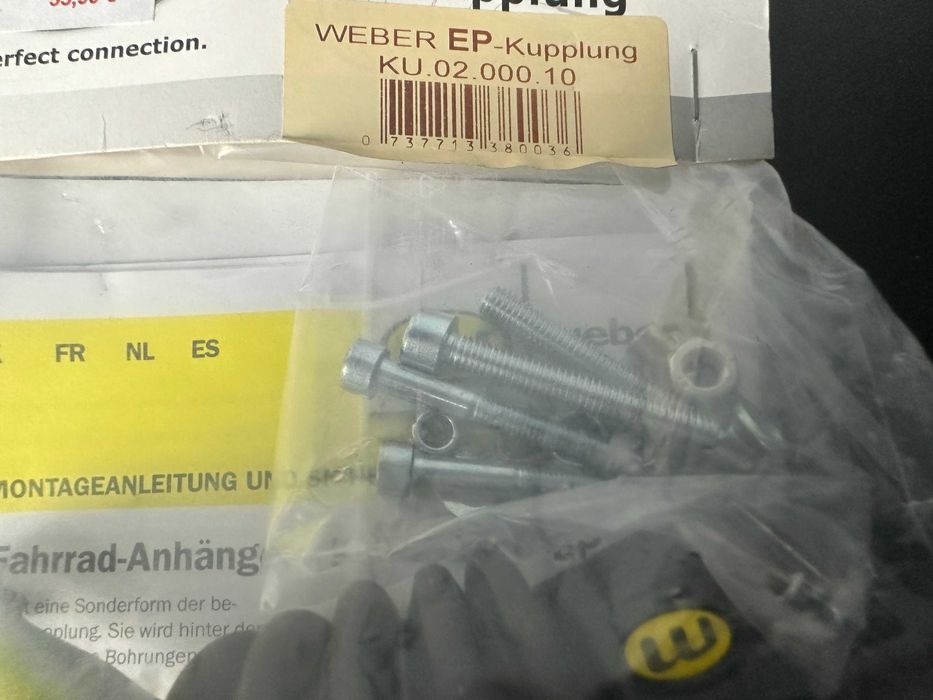 Zaczep do przyczepy rowerowej webber //