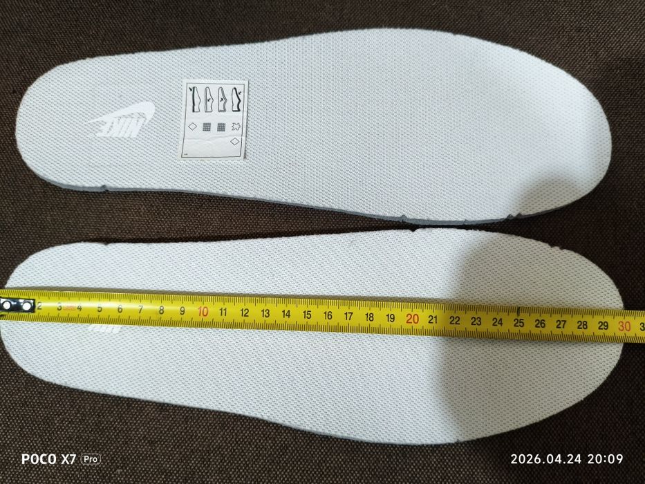 Устілки Nike, , і тд.
