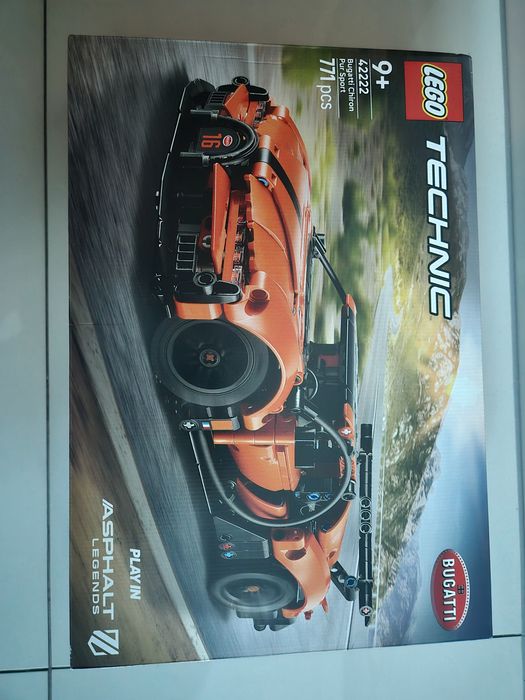 Lego Technic 42222 Bugatti Chiron PUR Sport