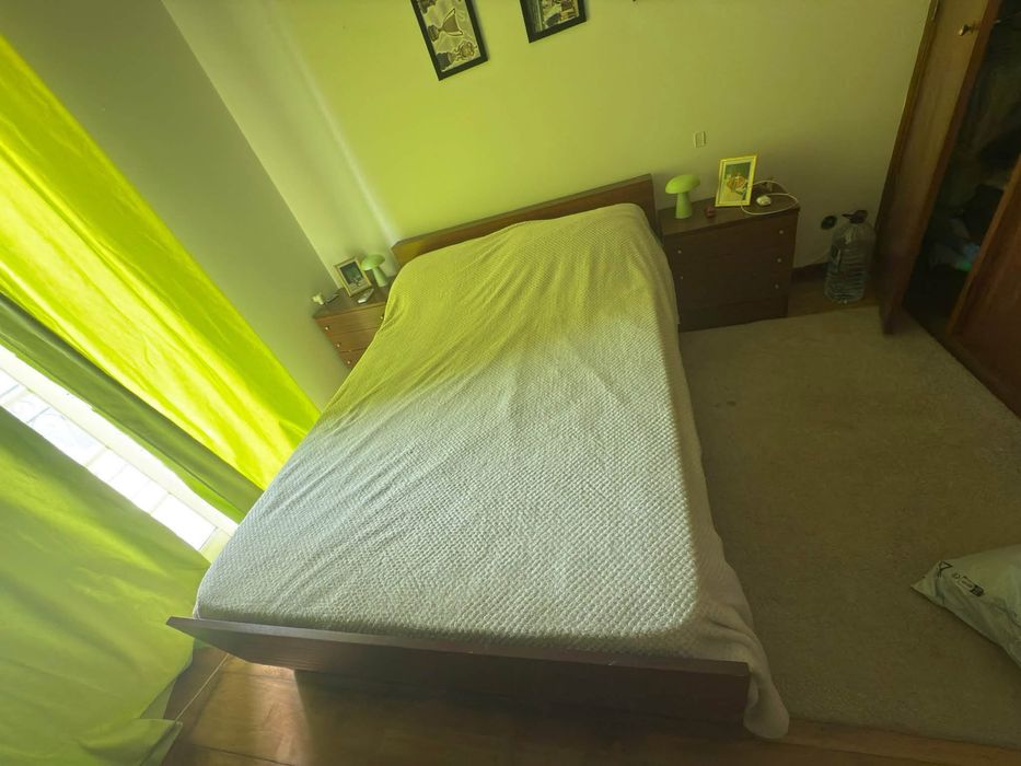 Cama casal sem colchao