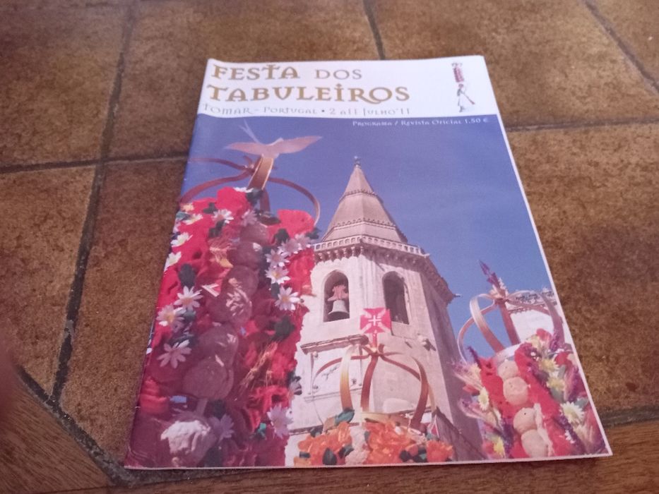 Revistas oficiais festa tabuleiros,  vários anos