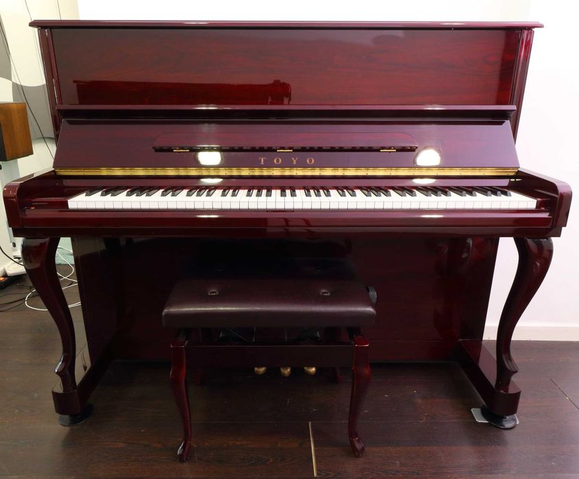 TOYO RU-121M Made in Japan | Piano Usado Revisto Tecla a Tecla + Banco