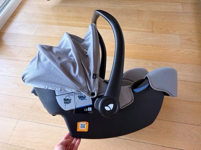 nosidełko fotelik Joie iSnug 2 0-13kg baza isofix lekki