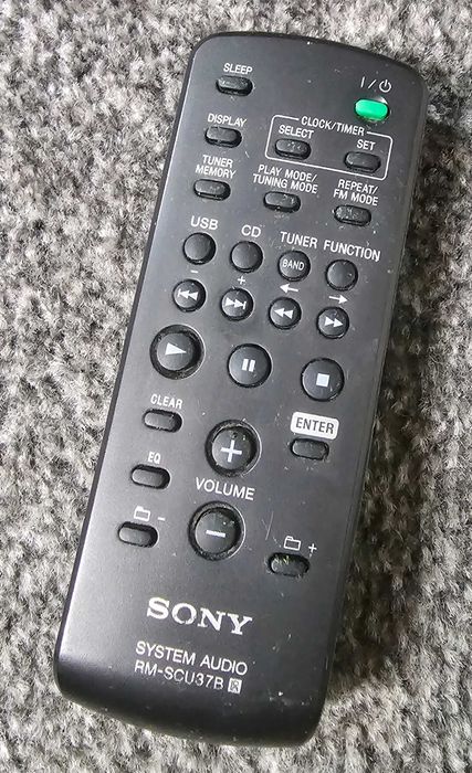 Pilot Sony audio RM-SCU37B, oryginalny, sprawny, wysyłka