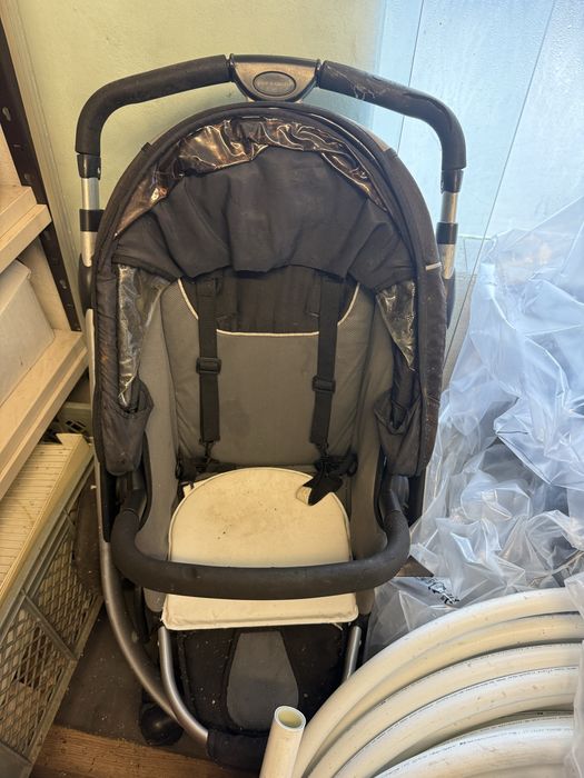 Cadeira auto bebe e carrinho