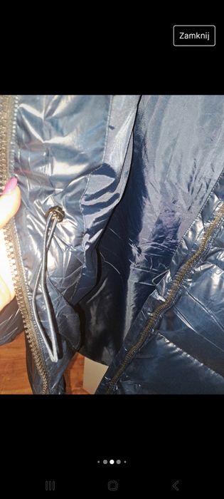 Kurtka parka płaszczyk pikowany zimowy plus size 4xl Nowa