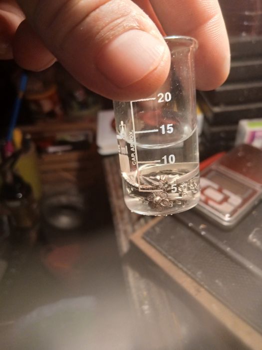 Limpeza artigos de prata