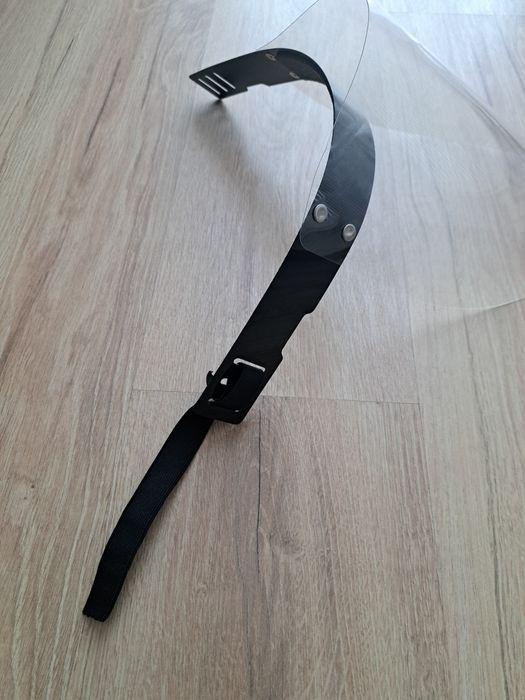 Przyłbica ochronna maska na twarz plastikowa regulowana na czoło