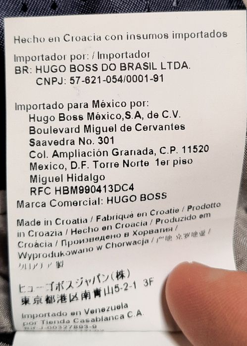 Marynarka Hugo Boss 48 Czarna