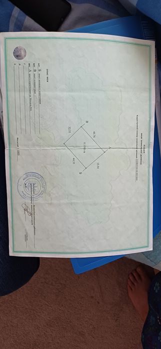 Земельна ділянка під будівництво смт Великий Березний