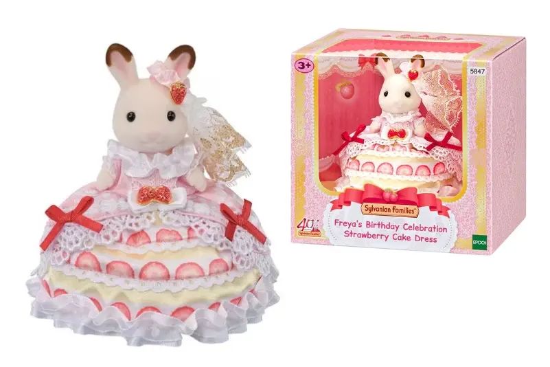 Sylvanian Figurka Urodzinowa 40Thann. 05847 58473. Epoch - Sylvanian Families. Nowy Produkt