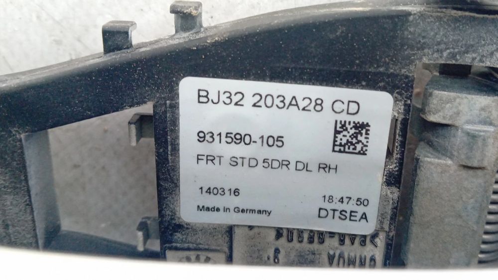 Puxador porta frente direita LAND ROVER Range Rover Evoque (L538)