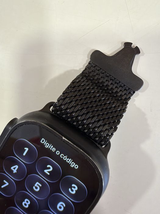 Apple watch ultra 2 preto com pulseira de titanium