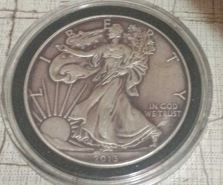 3 інвестиційни монети 1 унція, в капсулі unc