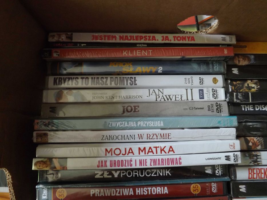 Kolekcja dla kolekcjonera 100 tytułów dvd w folii