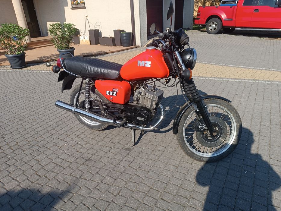 MZ Etz 125 zamiana zamienię motocykl quad cross prl auto bus