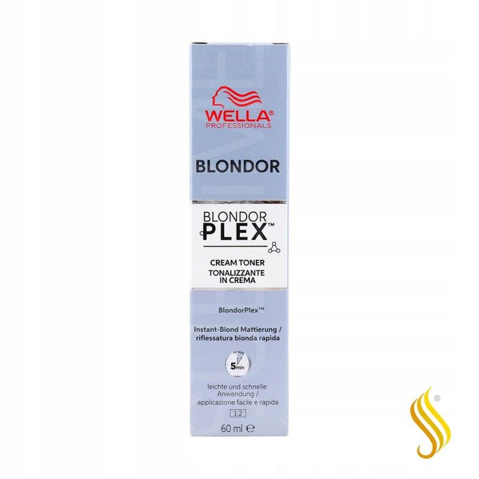 trwała koloryzacja wella blondor plex 60 ml n 36