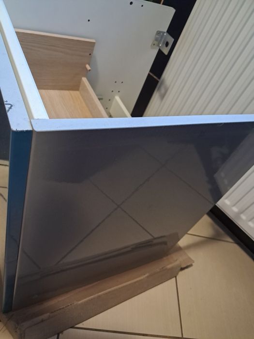 Szafka pod umywalkę szara