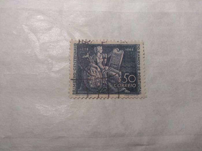 Selos de Portugal - 1946 - Centenário do Banco de Portugal