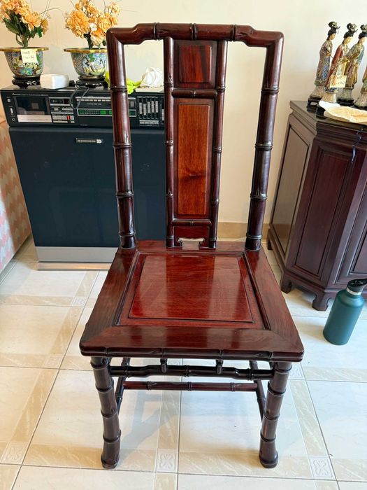 Mesa de Jantar Chinesa + 6 Cadeiras