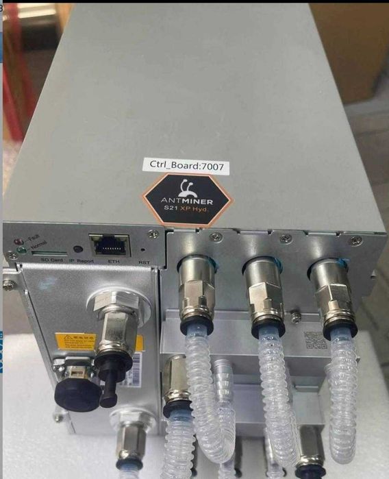 Asic-майнер Bitmain Antminer S21 XP Hyd 473 Th/s / 13$ у день ( валовий дохід )