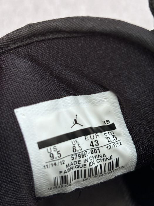 Jordan шкіряні кросівки  кеди 43 p