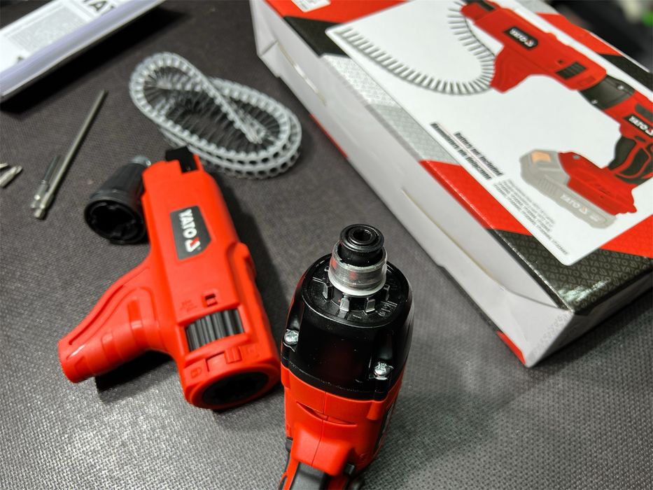 Ленточный шуруповерт аккумуляторный YATO YT-82076 (без АКБ и ЗУ)