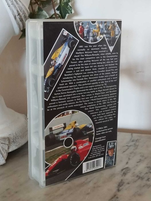 Cassetes VHS Formula 1