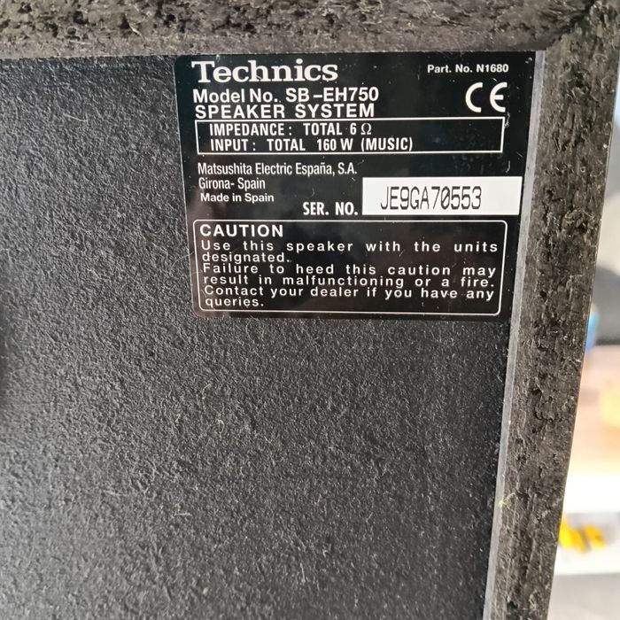 Wieża Technics SL-EH750