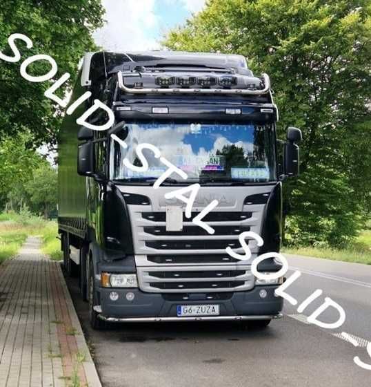 Orurowanie DOLNE ze stali nierdzewnej Scania R Wąski i Szeroki Zderzak