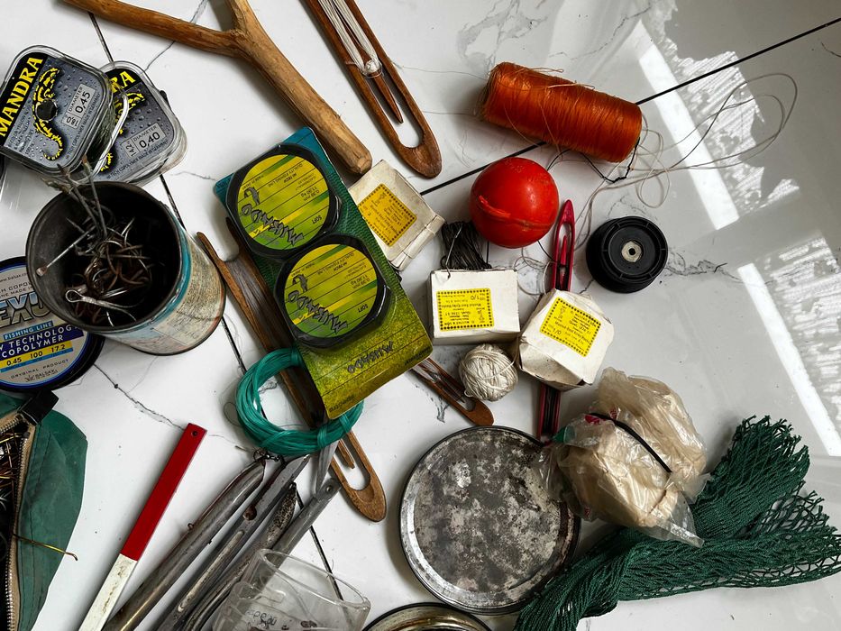 Zestaw akcesoriów wędkarskich