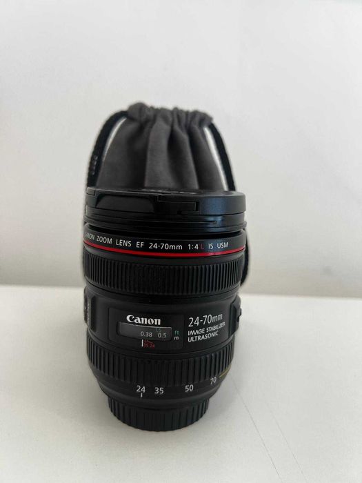Objetiva canon 24-70mm 1:4 L IS USM