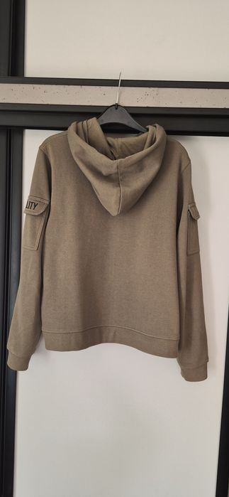 Damska bluza z kapturem khaki M L
