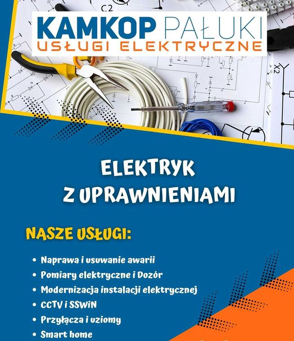 Elektryk | Kompleksowe usługi/instalacje elektryczne | SEP E,D,pomiary