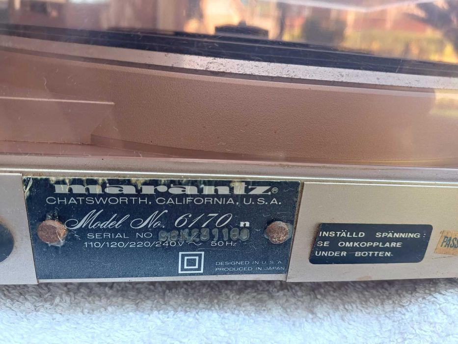 Gira discos Marantz