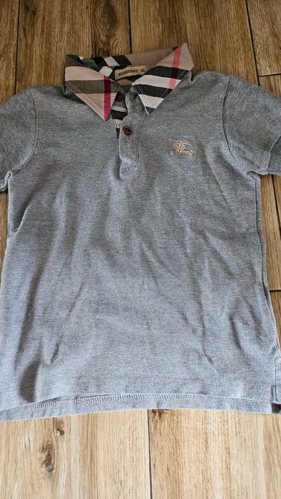 Koszulka polo Burberry XL, 128, siwa