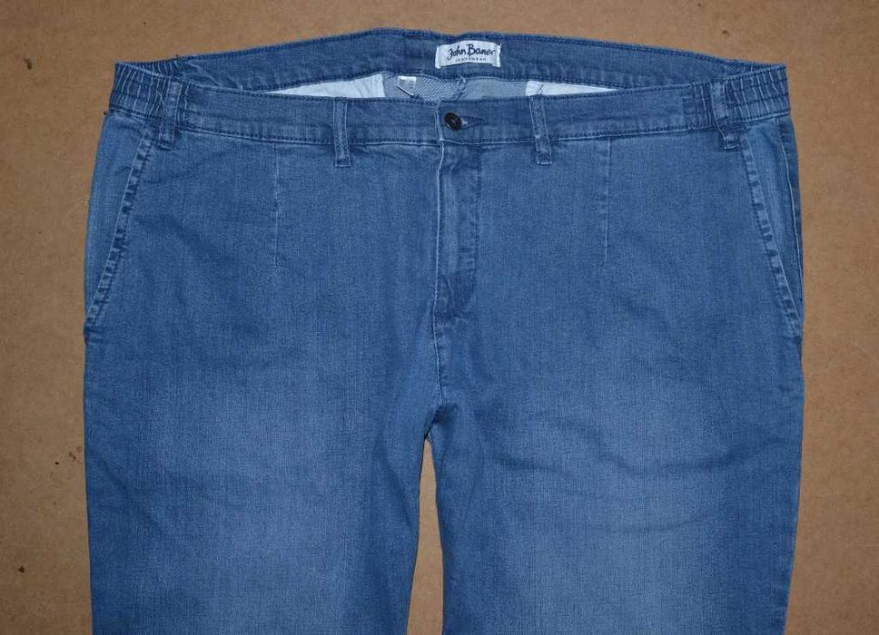 895^john baner- jeansy z elastyną  52/54 nowe