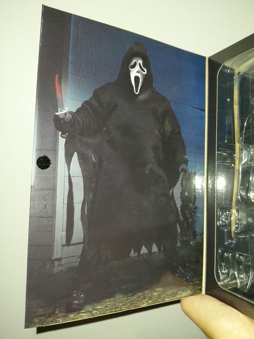Neca Ultimate Ghost Face Action Figure - Mask Glows in the Dark