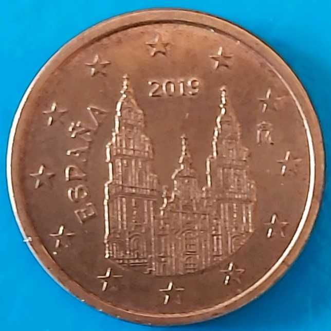 5 Cêntimos de 2019 de Espanha, Santiago de Compostela