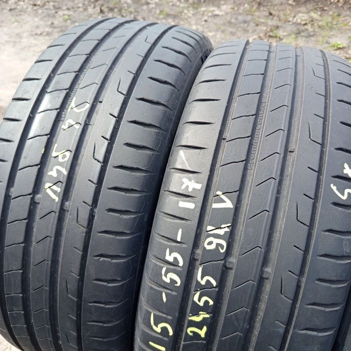 4x 215/55r17 Continental PremiumContact 7 EV 2024