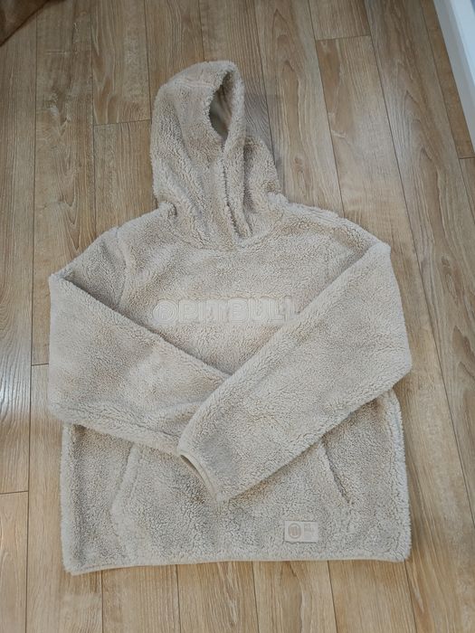 Ciepła bluza kangurka z kapturem teddy Pitbull Aragona pluszowa cozy