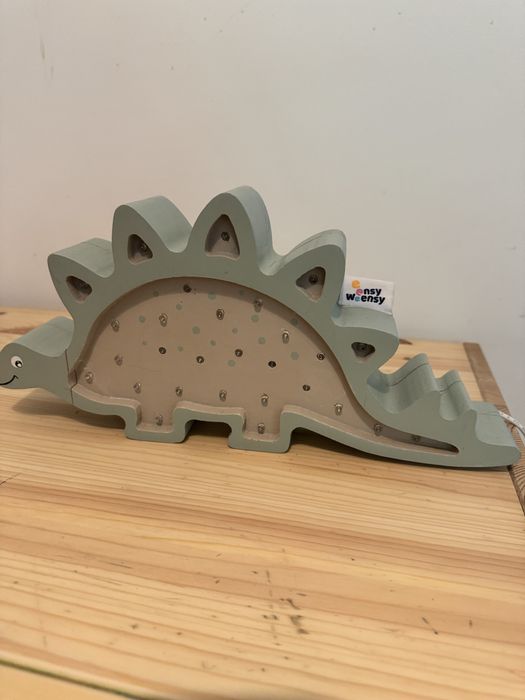 Lampka dla dzieci drewniana Led Dino Ensy Weensy Little Lights