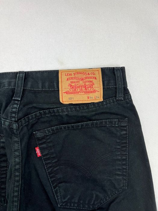 Spodnie Levi’s 521 Czarne 34/34