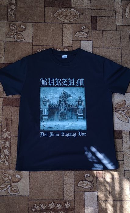 Футболка BURZUM, состояние новое. XL