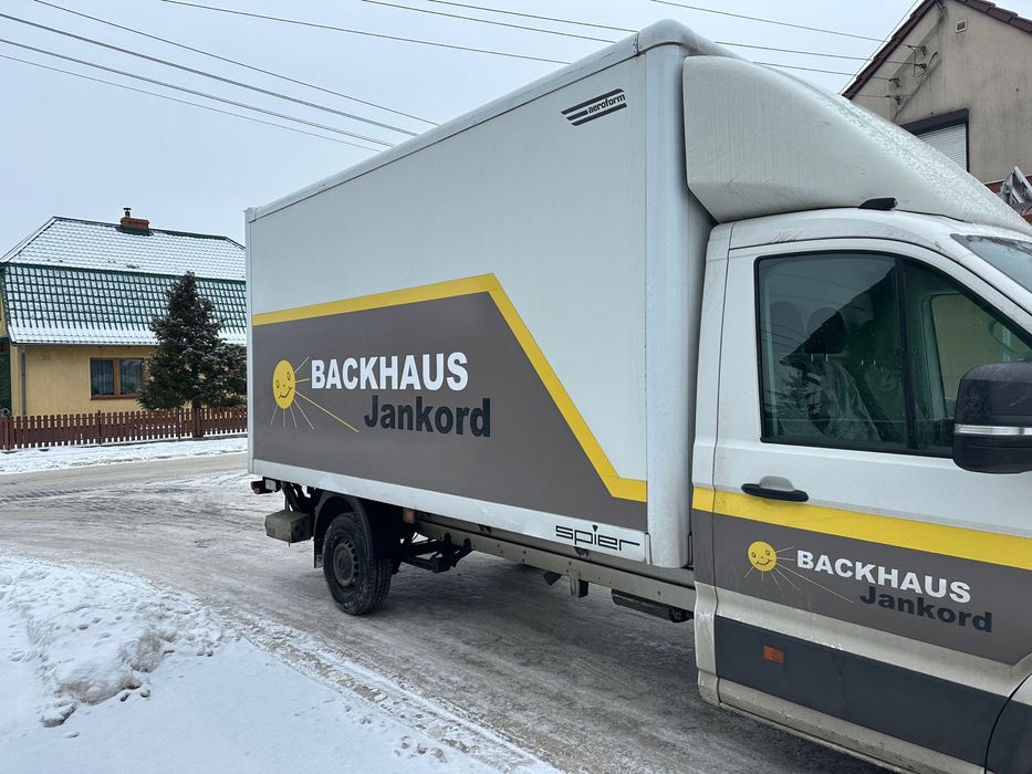 Kontener z winda vw crafter